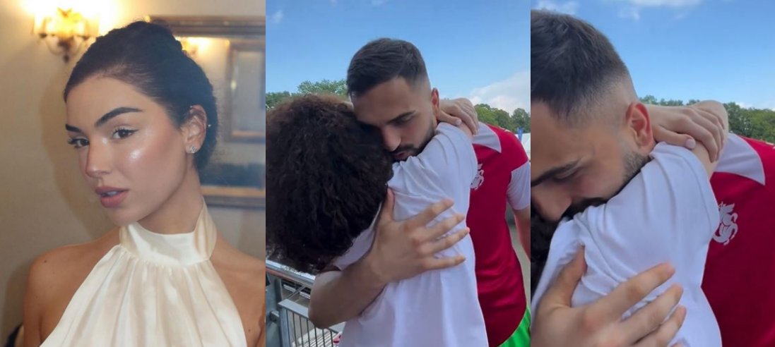 ვიდეო: „მატჩის საუკეთესო მოთამაშე“ – გიორგი მამარდაშვილის და მისი მეუღლის თბილი შეხვედრა ჩეხეთთან დაძაბული თამაშის შემდეგ