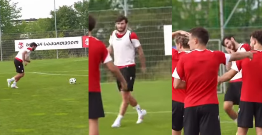 “რა გოლი გაიტანა კვარაცხელიამ ნაკრების ვარჯიშზე, შემდეგ კი ეს აღნიშვნა” – იტალიელები ხვიჩას ვარჯიშის კადრებმა აღაფრთოვანა