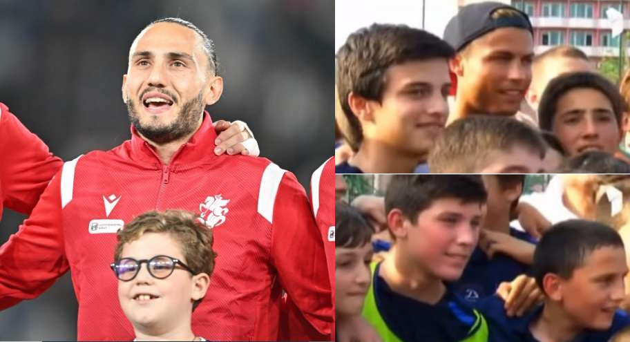 ვიდეო : რონალდუს შეხვედრა გიორგი ქოჩორაშვილთან: „11 წლის შემდეგ, ქოჩორა vs რონალდუ!“