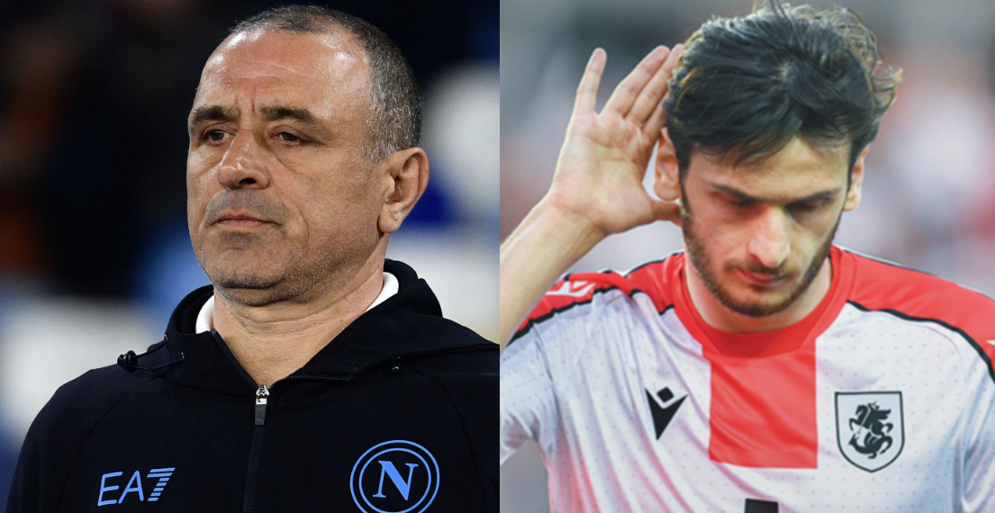 გეტყვით რა აკლია კვარაცხელიას რომ ტოპ ფეხბურთელი გახდეს – ნაპოლის ყოფილი მწვრთნელი კალცონა გუნდიდან წასვლის შემდეგ კვარაცხელიაზე პირველად საუბრობს