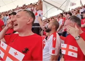ვიდეო : “ოთარის ცრემლები გინახავთ? ეს რა დღეა ქართველებო” – საქართველოს ჰიმნზე აცრემლებული ოთარ ტატიშვილი და ამღერებული ქართველები ჰამბურგის სტადიოზე