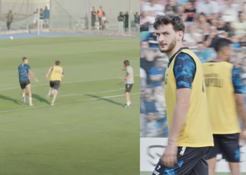 ვიდეო : კვარაცხელია ახალი სეზონისთვის ემზადება – კადრები ნაპოლის ვარჯიშიდან