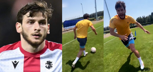 ვიდეო : მუდამ ფორმაში – ხვიჩა კვარაცხელია ახალი სეზონისთვის საქართველოში ემზადება