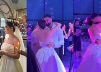 ულამაზესი წყვილი – კადრები გიორგი მამარდაშვილის და ელენე ეპიტაშვილის ქორწილიდან