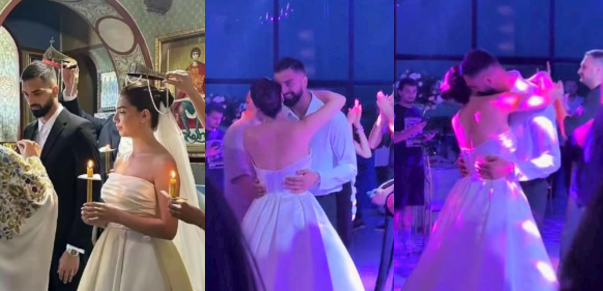 ულამაზესი წყვილი – კადრები გიორგი მამარდაშვილის და ელენე ეპიტაშვილის ქორწილიდან