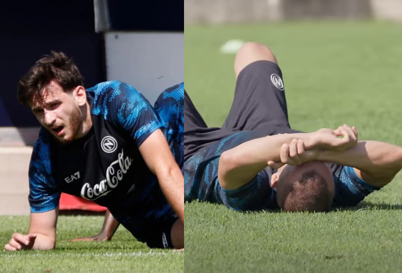 ნახეთ ფოტოები : ანტონიო კონტე ფეხბურთელებს დასვენების საშუალებას არ აძლებს – ნაპოლის ვარჯიშზე გადაღებულმა კადრებმა იტალიური მედია ააჭრელა