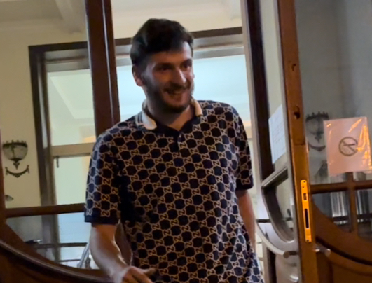 ხვიჩა კვარაცხელიას პირველი ემოციები, როდესაც გაიგო რომ მამა გახდა – ნახეთ ემოციური კადრები