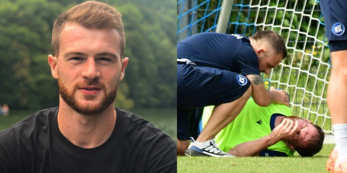 “შენთან ვართ ბუდუ” – ზივზივაძე ვარჯიშზე მეკარეს შეეჯახა და ტრავმა მიიღო – როგორია ქართველი ფორვარდის ჯანმრთელობის მდგომარეობა