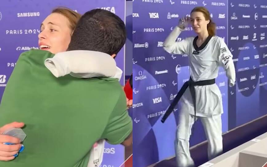 ვიდეო: „ქართველი ხარ“? – ანა ჯაფარიძე მედლის მოპოვების შემდეგ „მოამბის“ ჟურნალისტს ეხუტება
