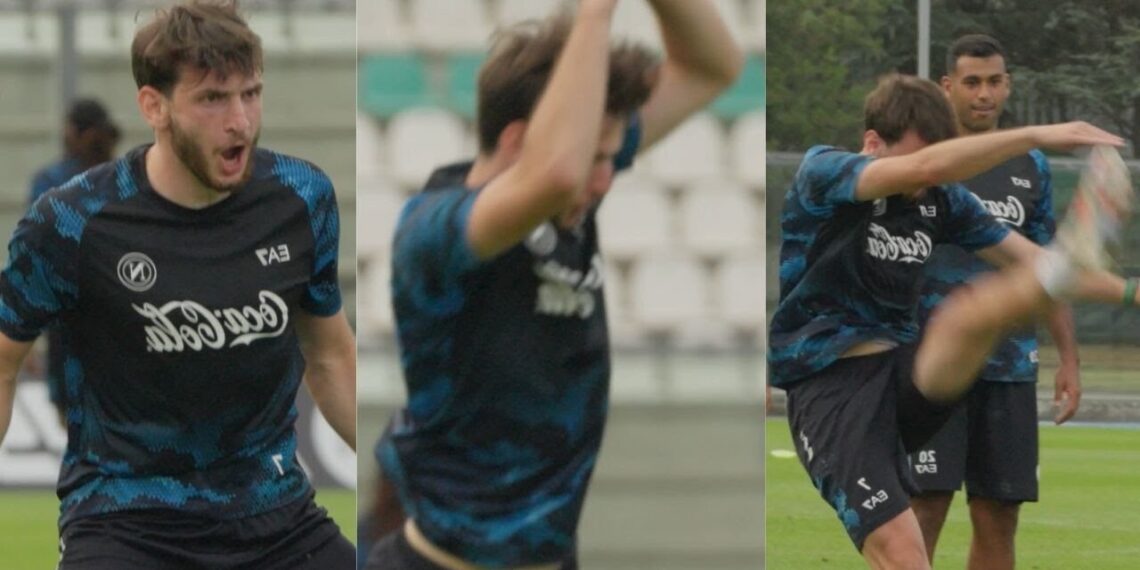 ნახეთ ვიდეო : კვარაცხელიამ ვარჯიშზე გოლი რონალდუს სტილში აღნიშნა – ხვიჩამ აპლოდისმენტები ანტონიო კონტესგანაც დაიმსახურა