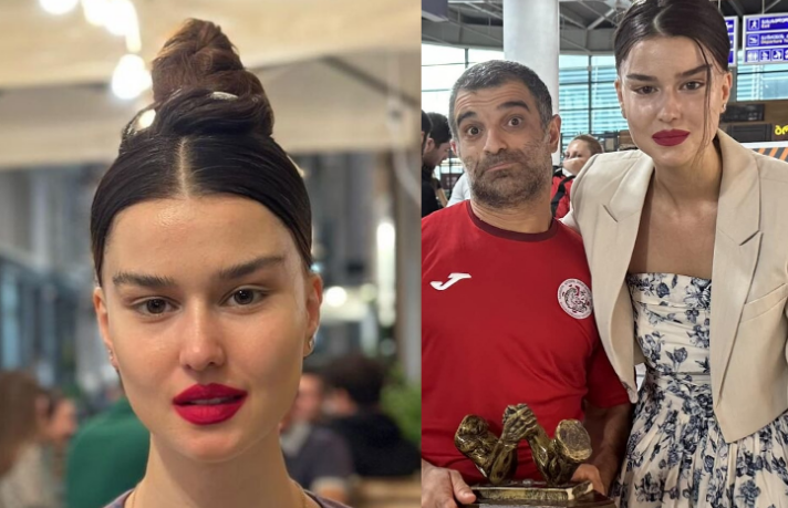 “მამაჩემი საქართველოს მკლავჭიდის ფედერაციის დამფუძნებელია, მამა აღარ მყავს 2 წელია” – რას წერს ქეთევან მუსელიანი, რომელიც აეროპორტში ვახტანგ ახობაძეს დახვდა?