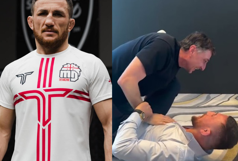 მერაბ დვალიშვილი შოთა არველაძეს ჩხუბს ასწავლის – რა ვიდეო ვრცელდება სოციალურ ქსელში