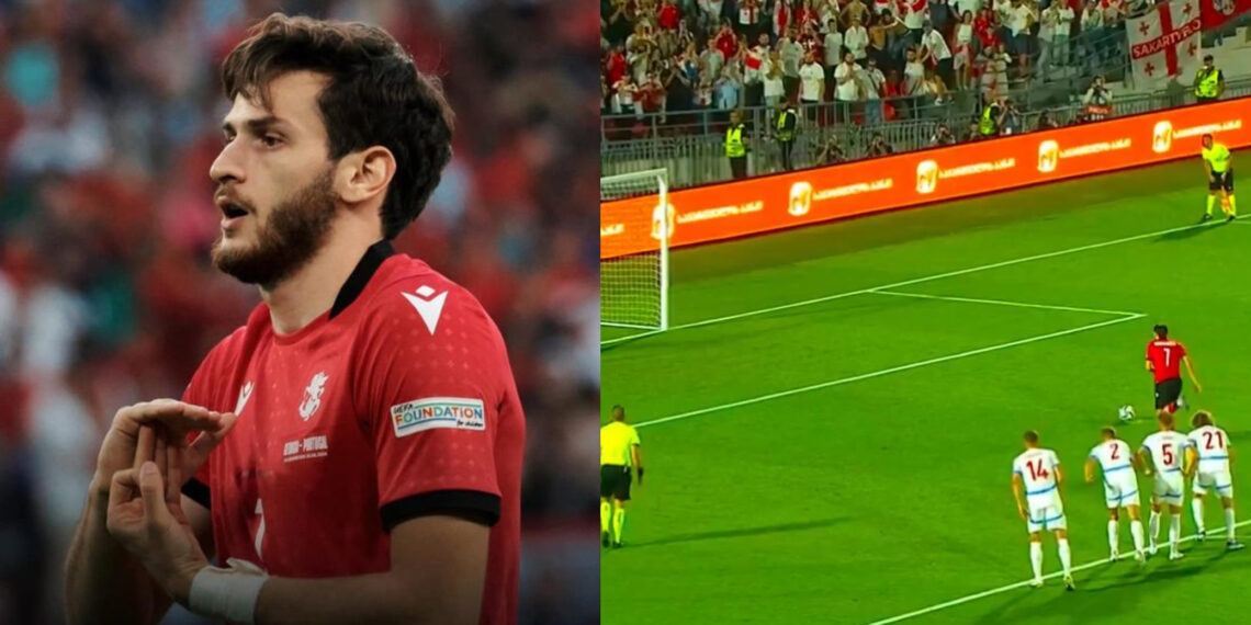 ვიდეო : ხვიჩა კვარაცხელიას ბრწყინვალე შესრულება – ნახეთ კვარას თერთმეტმეტრიანი ჩეხეთის კარში