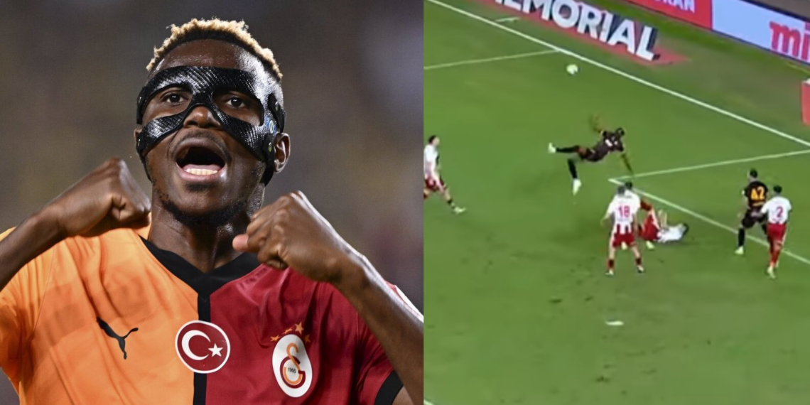 ვიდეო : ეს რა იყო? – ნაპოლიდან თურქეთში წასულმა ვიქტორ ოსიმენმა წლის გოლი გაიტანა