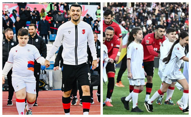 “დარწმუნებული ვარ, ჟორჟი მიხვდა, რომ გიორგი სპეციალური საჭიროების მქონე ბავშვი იყო” – ვინ არის ბიჭუნა, რომელიც მიქაუტაძესთან ერთად გავიდა “დინამო არენაზე”