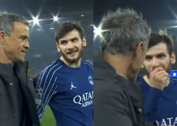 ვიდეო | “ოსტატი და შეგირდი” – ხვიჩა კვარაცხელიას და ლუის ენრიკეს საუბარი ჩემპიონთა ლიგის ნახევარფინალში გასვლის შემდეგ