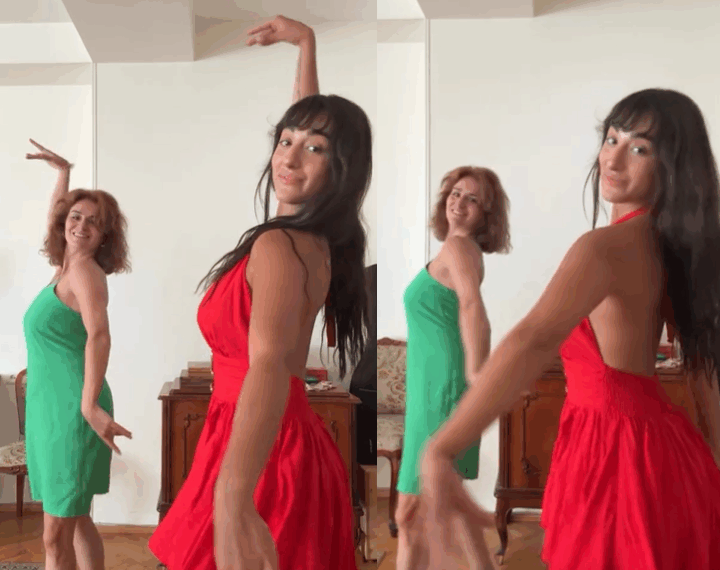 “ვის ჰყავს დედა ჩემისთანა” – მანუ მურღულია დედასთან ერთად აჭარულს ცეკვავს