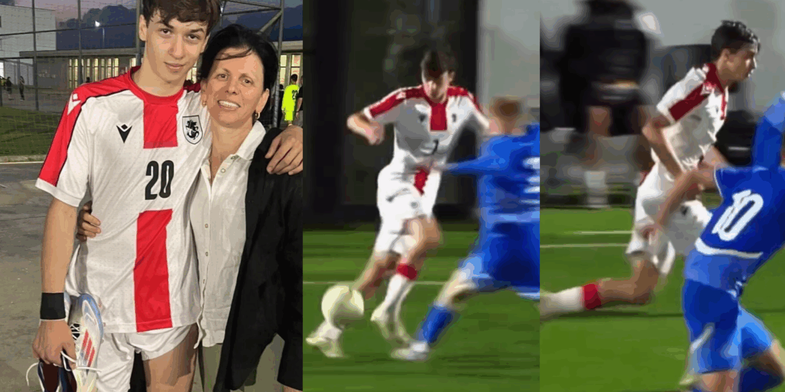 ხვიჩა კვარაცხელიას ძმის საოცარი მოქმედებები ახალგაზრდულ ნაკრებში – თორნიკე კვარაცხელიას ბრწყინვალე თამაში