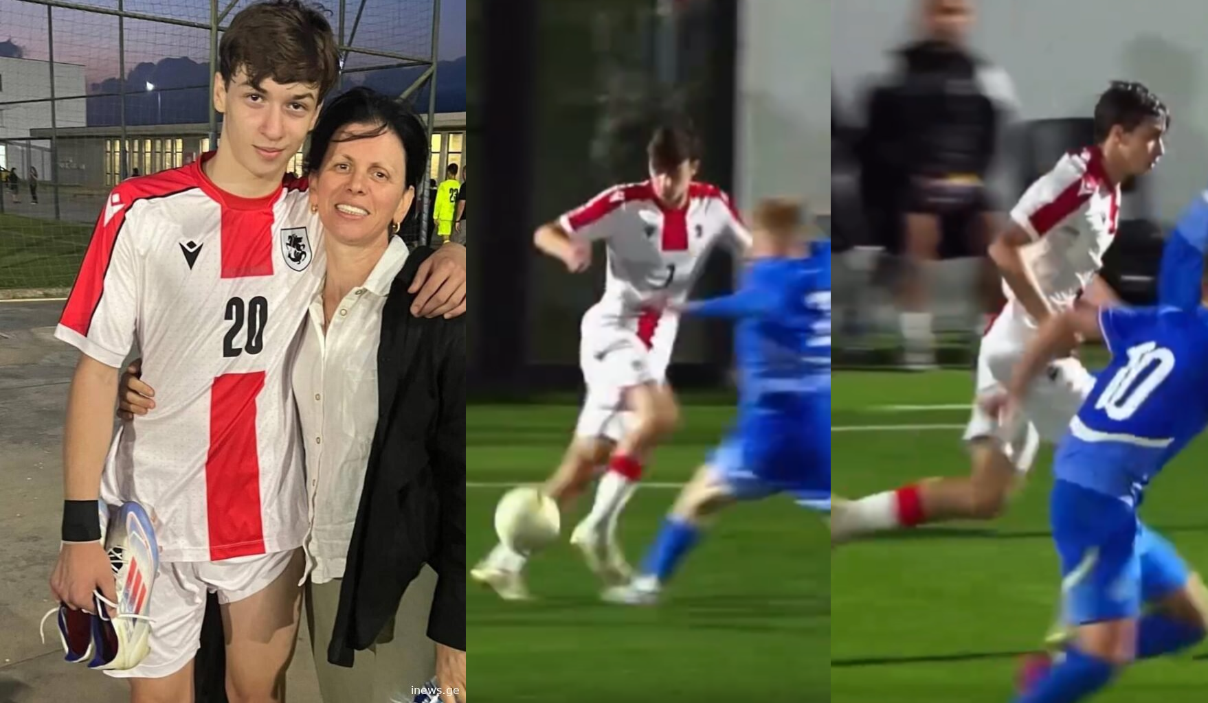 ხვიჩა კვარაცხელიას ძმის საოცარი მოქმედებები ახალგაზრდულ ნაკრებში – თორნიკე კვარაცხელიას ბრწყინვალე თამაში