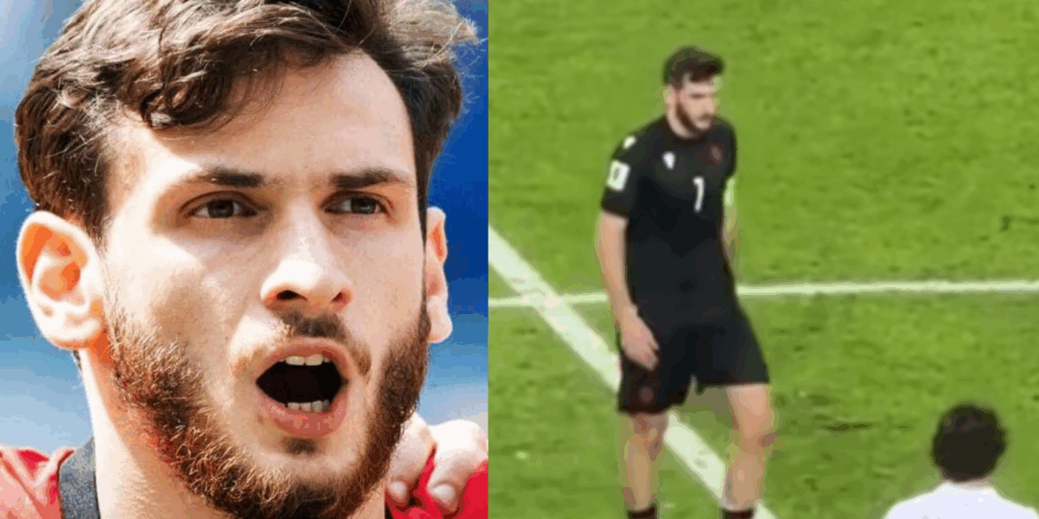 ხვიჩა კვარაცხელიას საქციელმა თურქეთთან მარცხის შემდეგ სოციალური ქსელი მოიცვა – რა გააკეთა ნაკრების კაპიტანმა ?