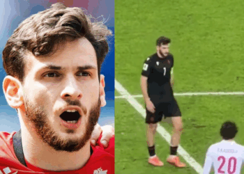 ხვიჩა კვარაცხელიას საქციელმა თურქეთთან მარცხის შემდეგ სოციალური ქსელი მოიცვა – რა გააკეთა ნაკრების კაპიტანმა ?