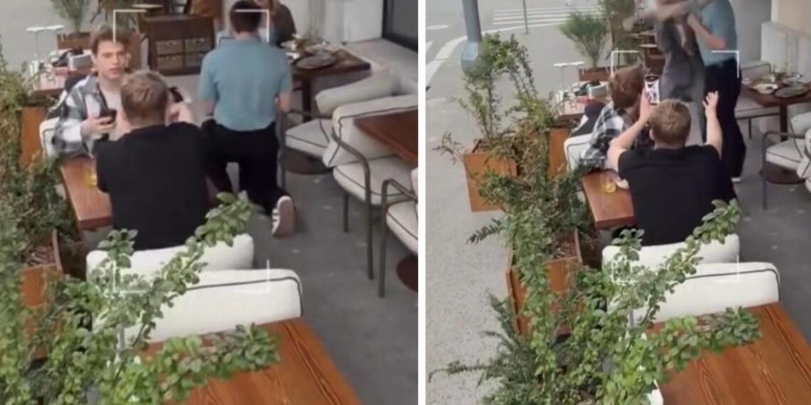 ბიჭის რეაქცია, როდესაც რჩეულმა “ხელის თხოვნისას” უარი უთხრა – ვრცელდება ვიდეოკადრები