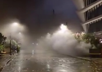 “ვაიმე, აქეთ გამოდით… 6-7 მანქანა იწვოდა ორბელიანზე” – კადრები სოციალურ ქსელში ვრცელდება