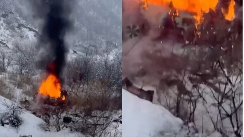 გლდანთან, მანქანა გადავარდა და დაიწვა – არის მსხვერპლი