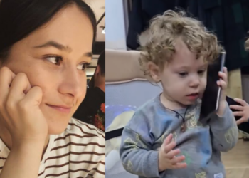 “დედაო, ტელეფონზე ლაპარაკობენ” – გიგა ცხელიშვილი ემოციურ კადრებს გვიზიარებს