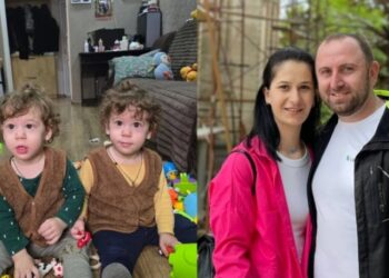 „სულ იძახის – დედა…“ – გიგა ცხელიშვილი ტყუპების ემოციურ ვიდეოს ავრცელებს